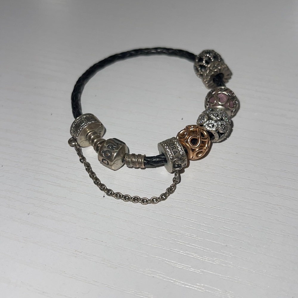 Pandora Bracelet and Charms